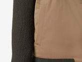 Knit Hybrid Bomber Shearling | Sease