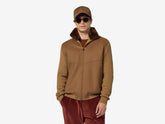 Bomber híbrido de punto con piel de oveja para invierno | Sease