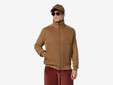 Bomber híbrido de punto con piel de oveja para invierno | Sease