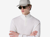 Waffle Half Zip Turtle Neck | Sease