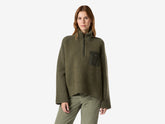 Arden Felted Half Zip - Knitwear | Sease