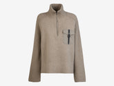 Arden Felted Half Zip | Sease