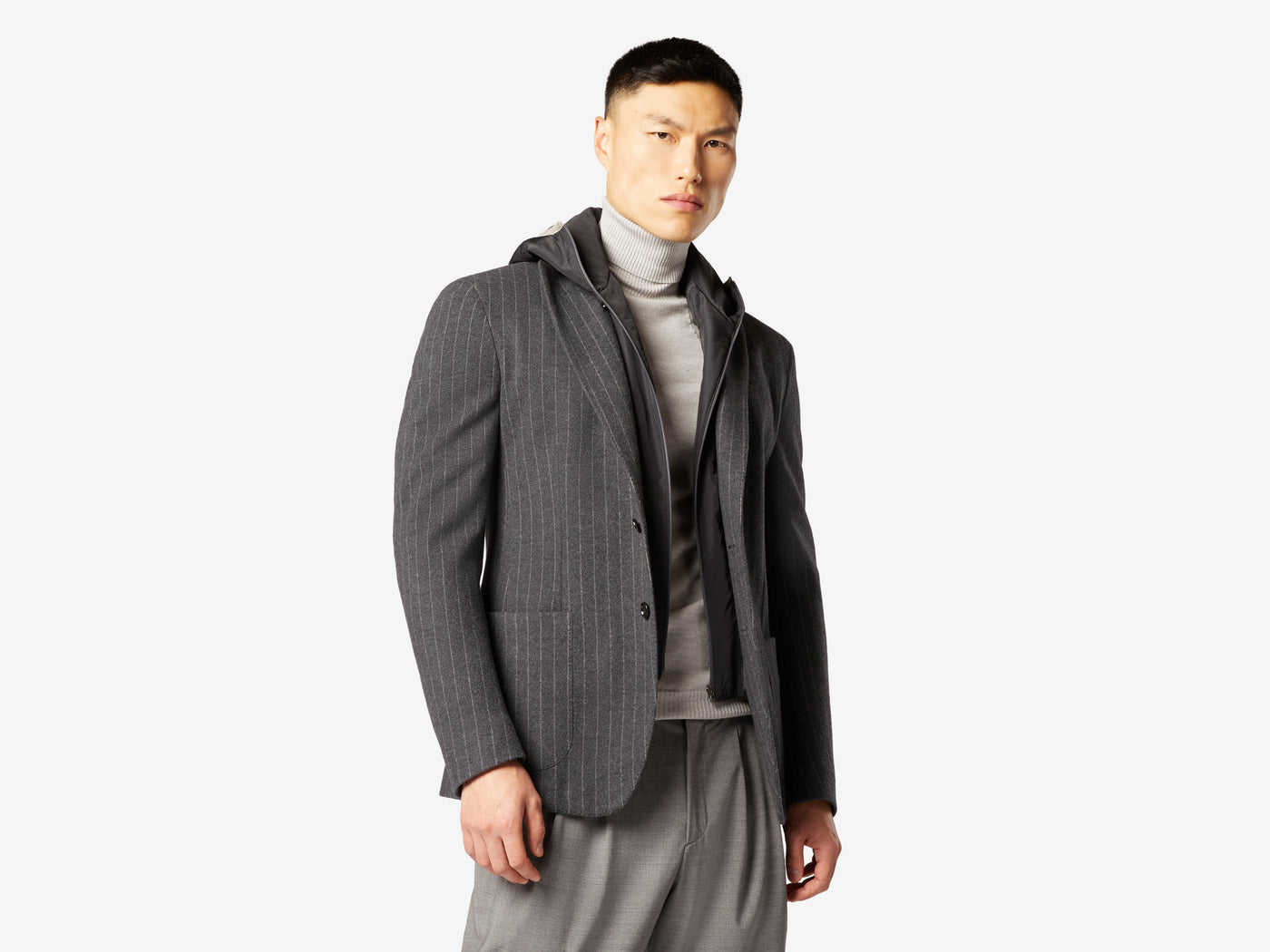 Hooded Blazer