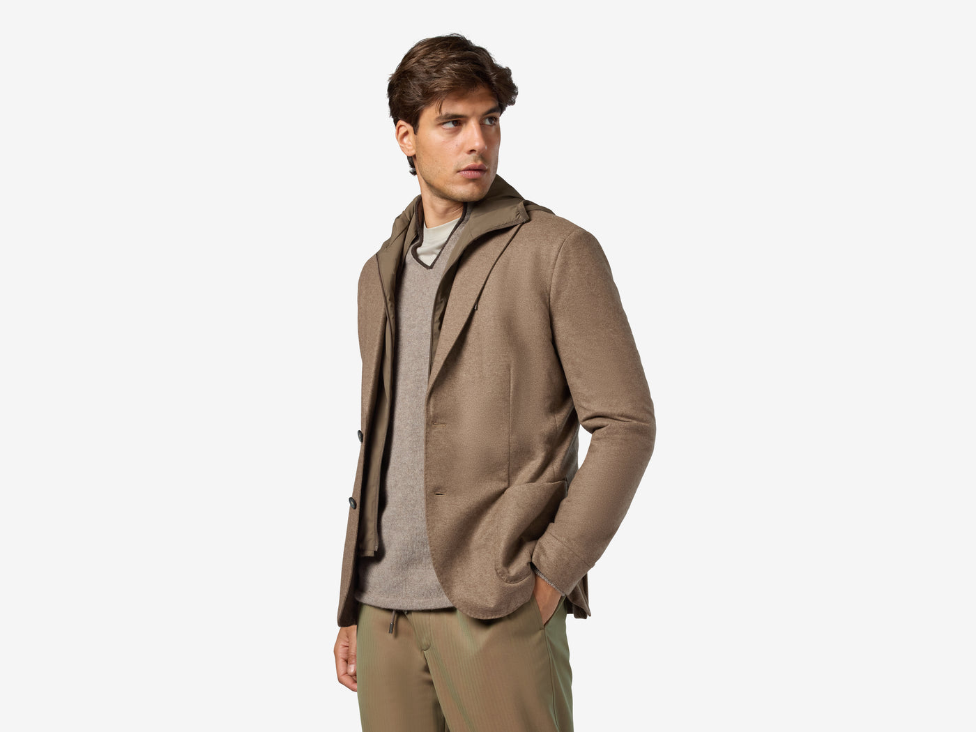 Hooded Blazer