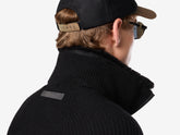 Knit Hybrid Bomber Shearling | Sease