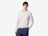 Herringbone Polo Neck - 폴로 | 시즈
