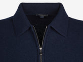Felted Half Zip Polo | 시즈