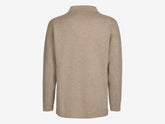 Felted Half Zip Polo - Knitwear | Sease