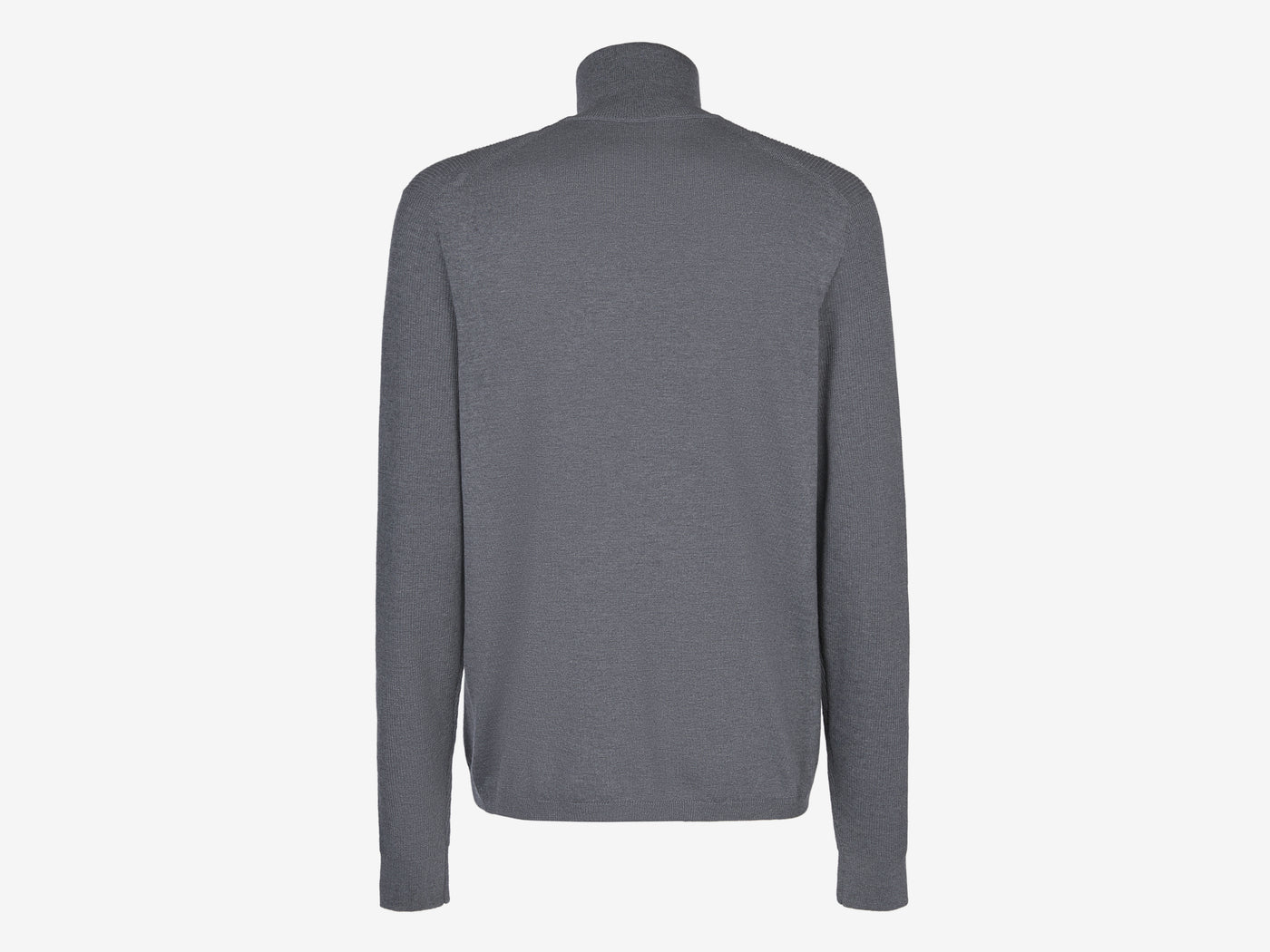 Waffle Half Zip Turtle Neck