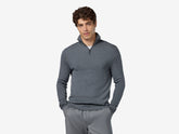 Waffle Half Zip Turtle Neck | Sease