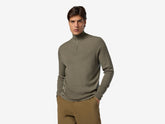 Waffle Half Zip Turtle Neck | Sease