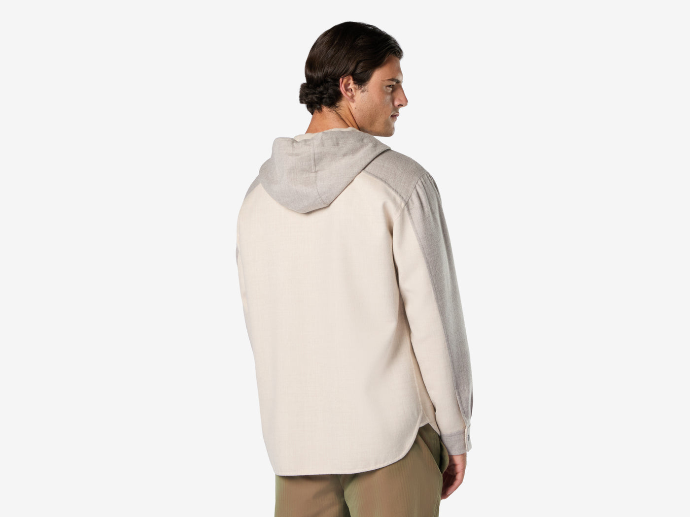 Hooded Overshirt Double